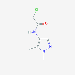 2-chloro-N-(1,5-dimethyl-1H-pyrazol-4-yl)acetamide