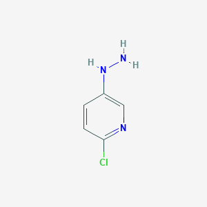 molecular formula C5H6ClN3 B136667 2-Chloro-5-hydrazinylpyridine CAS No. 145934-89-0