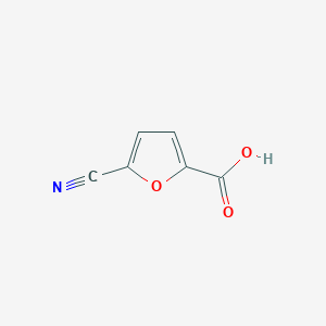 molecular formula C6H3NO3 B1366671 5-cyanofuran-2-carboxylic Acid CAS No. 212197-74-5