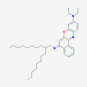 molecular formula C38H55N3O B136669 Chromoionophore III CAS No. 149683-18-1
