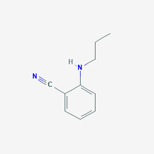 molecular formula C10H12N2 B1366698 2-(Propylamino)benzonitrile CAS No. 74396-53-5