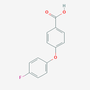 B136670 4-(4-Fluorophenoxy)benzoic acid CAS No. 129623-61-6