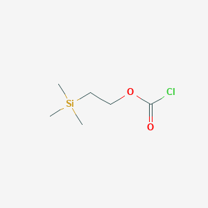 molecular formula C6H13ClO2Si B1366708 2-(三甲基硅基)乙基氯甲酸酯 CAS No. 20160-60-5