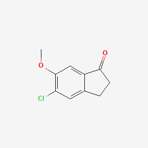 molecular formula C10H9ClO2 B1366722 5-氯-6-甲氧基-1-茚酮 CAS No. 344305-70-0