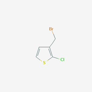 molecular formula C5H4BrClS B1366730 3-(Bromomethyl)-2-chlorothiophene CAS No. 40032-81-3