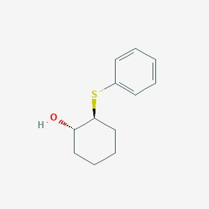 molecular formula C12H16OS B1366737 (1S,2S)-2-(phenylsulfanyl)cyclohexan-1-ol 