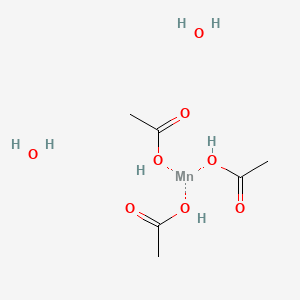 molecular formula C6H16MnO8 B1366739 Triacetoxymanganese dihydrate 
