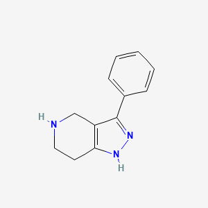 3-Phenyl-4,5,6,7-tetrahydro-1H-pyrazolo[4,3-c]pyridine