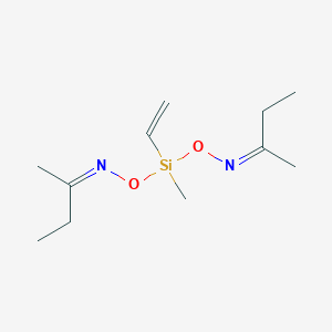 molecular formula C11H22N2O2Si B1366764 Vinylmethylbis(methylethylketoxime)silane 