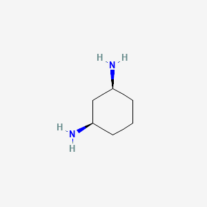 molecular formula C6H14N2 B1366783 cis-1,3-Cyclohexanediamine CAS No. 26772-34-9