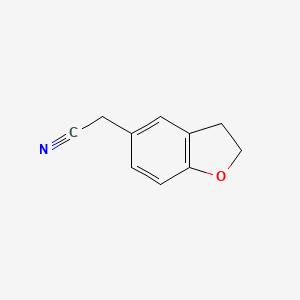 2-(2,3-Dihydrobenzofuran-5-yl)acetonitrile