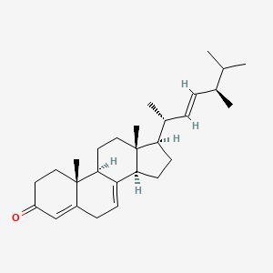 molecular formula C28H42O B1366808 Ergosta-4,7,22-trien-3-one 
