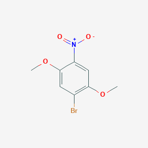molecular formula C8H8BrNO4 B1366823 1-Bromo-2,5-dimethoxy-4-nitrobenzene CAS No. 98545-68-7