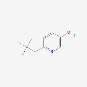 molecular formula C10H15NO B13668469 6-Neopentylpyridin-3-ol 