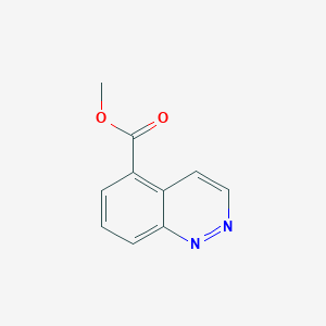 molecular formula C10H8N2O2 B13668695 Methyl cinnoline-5-carboxylate 