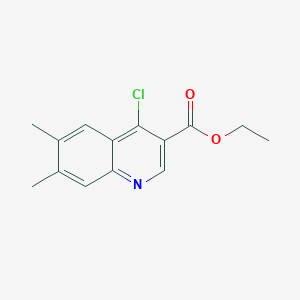 Ethyl 4-chloro-6,7-dimethylquinoline-3-carboxylate