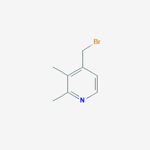 molecular formula C8H10BrN B13668789 4-(Bromomethyl)-2,3-dimethylpyridine 