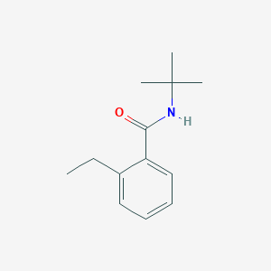 molecular formula C13H19NO B13668817 N-(tert-Butyl)-2-ethylbenzamide 