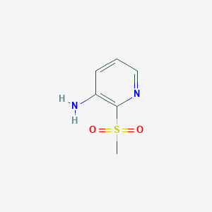 molecular formula C6H8N2O2S B1366883 2-(Methylsulfonyl)-3-pyridinamine CAS No. 80383-38-6