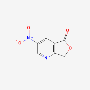 molecular formula C7H4N2O4 B13668837 3-Nitrofuro[3,4-b]pyridin-5(7H)-one 