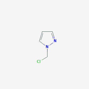 molecular formula C4H5ClN2 B1366894 1-(氯甲基)-1H-吡唑 CAS No. 84968-04-7