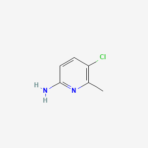 molecular formula C6H7ClN2 B1366897 5-氯-6-甲基吡啶-2-胺 CAS No. 36936-23-9