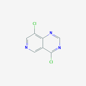 molecular formula C7H3Cl2N3 B13668982 4,8-Dichloropyrido[4,3-d]pyrimidine 