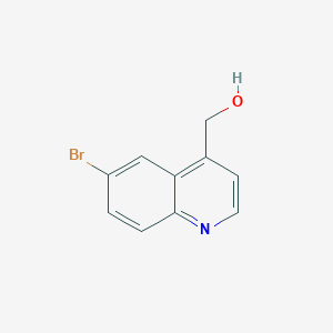 molecular formula C10H8BrNO B13668991 (6-Bromoquinolin-4-yl)methanol 