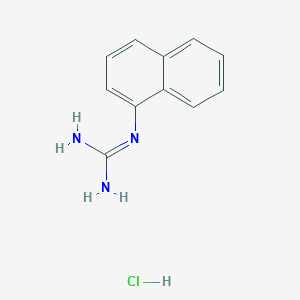 molecular formula C11H12ClN3 B1366900 1-(Naphthalen-1-yl)guanidine hydrochloride CAS No. 6967-90-4