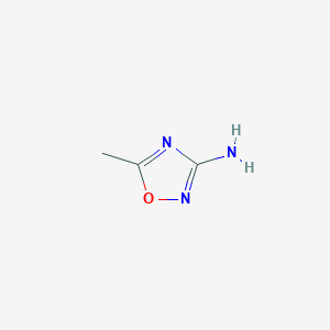 molecular formula C3H5N3O B1366904 5-Methyl-1,2,4-oxadiazol-3-amine CAS No. 40483-47-4