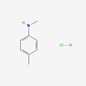 molecular formula C8H12ClN B1366911 N,4-二甲基苯胺盐酸盐 CAS No. 2739-05-1
