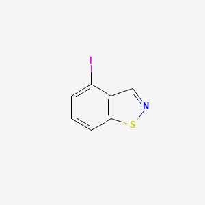 molecular formula C7H4INS B13669118 4-Iodobenzo[d]isothiazole 