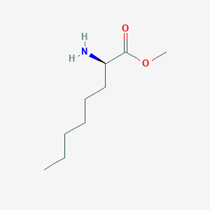 molecular formula C9H19NO2 B13669208 (R)-Methyl 2-aminooctanoate 