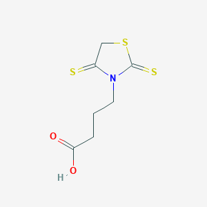 4-(2,4-Dithioxo-1,3-thiazolidin-3-yl)butanoic acid