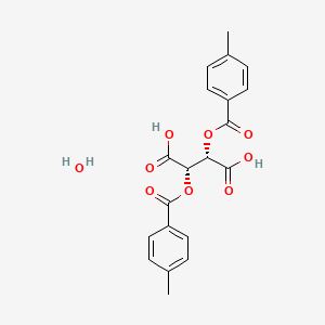 (2S,3S)-2,3-Bis((4-methylbenzoyl)oxy)succinic acid hydrate