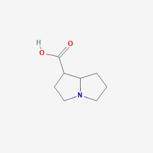 Hexahydro-1H-pyrrolizine-1-carboxylic acid