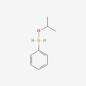 molecular formula C9H14OSi B13669492 Phenyl(propan-2-yloxy)silane 