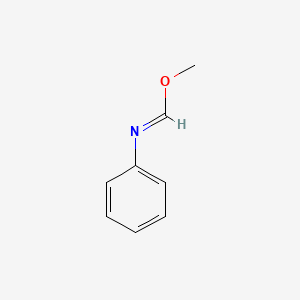 molecular formula C8H9NO B1366962 Methyl N-phenylformimidate CAS No. 36169-82-1