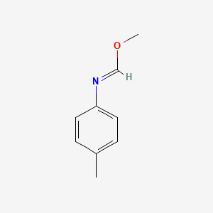molecular formula C9H11NO B1366963 Methyl (4-methylphenyl)imidoformate 