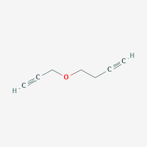 molecular formula C7H8O B1366966 4-(Prop-2-yn-1-yloxy)but-1-yne CAS No. 75405-46-8