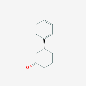 molecular formula C12H14O B1366968 (R)-3-Phenylcyclohexanone CAS No. 34993-51-6