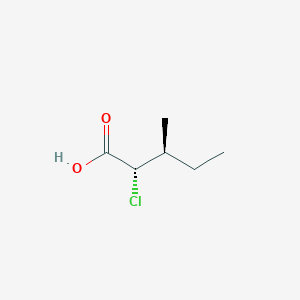 molecular formula C6H11ClO2 B1366975 (2S,3S)-2-Chloro-3-methylvaleric Acid CAS No. 32653-34-2