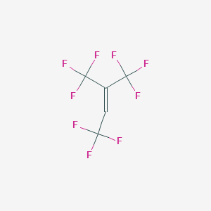 molecular formula C5HF9 B1366978 1,1,1,4,4,4-六氟-2-(三氟甲基)丁-2-烯 CAS No. 22692-37-1
