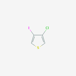 molecular formula C4H2ClIS B13669786 3-Chloro-4-iodothiophene 