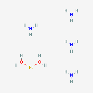 molecular formula H16N4O2Pt B1366980 Tetraammineplatinum(II)hydroxide 