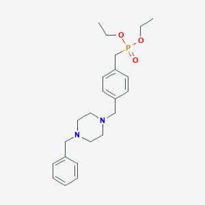 Diethyl benzylpiperazinomethylbenzylphosphonate