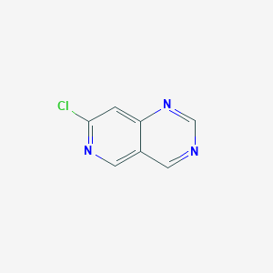 molecular formula C7H4ClN3 B13669955 7-Chloropyrido[4,3-d]pyrimidine 