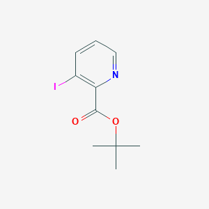 molecular formula C10H12INO2 B13669969 tert-Butyl 3-iodopicolinate 