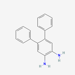 molecular formula C18H16N2 B13669975 4,5-diphenylbenzene-1,2-diamine 