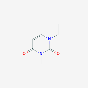 molecular formula C7H10N2O2 B1367009 1-Ethyl-3-methylpyrimidine-2,4(1H,3H)-dione 